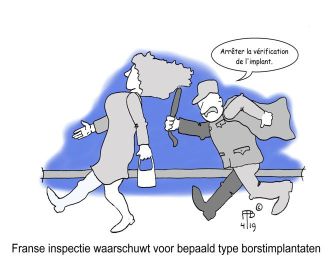 14 4 2019 franse inspectie waarschuwt voor bepaald type borstimplantaten