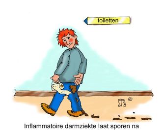 21 6 2018 inflammatoire darmziekte laat sporen na